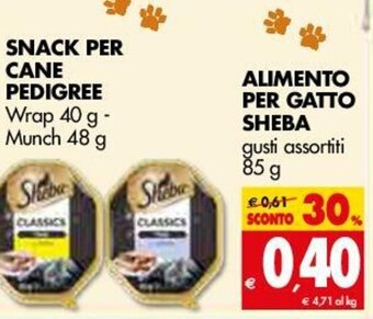 Sheba Alimento per Gatto 85g