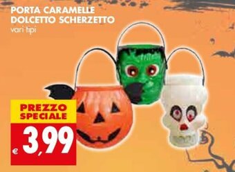Tigros Porta Caramelle Dolcetto Scherzetto offerta
