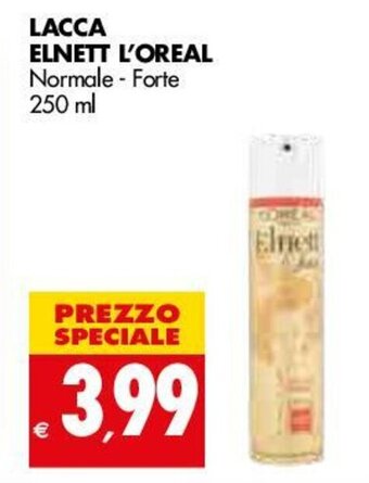 Tigros L'Oréal Elnett Lacca 250ml offerta