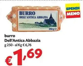 Pam Burro dell'antica abbazia offerta