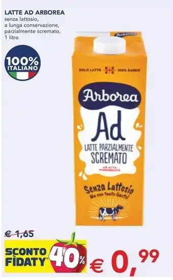 Esselunga LATTE AD ARBOREA senza lattosio, 1 Litro offerta