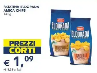 Esselunga PATATINA ELDORADA AMICA CHIPS 130 g offerta