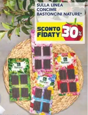 Esselunga SULLA LINEA CONCIME BASTONCINI NATURE offerta