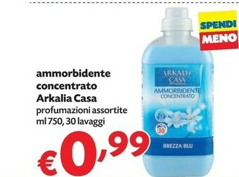 Pam Arkalia casa ammorbidente concentrato offerta
