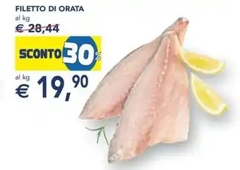 Esselunga FILETTO DI ORATA offerta