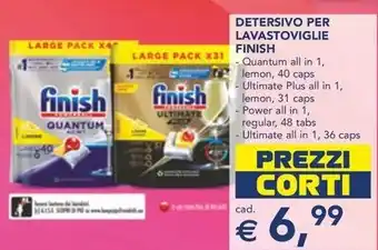 Esselunga DETERSIVO PER LAVASTOVIGLIE FINISH offerta