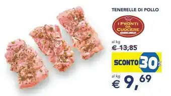 Esselunga TENERELLE DI POLLO offerta