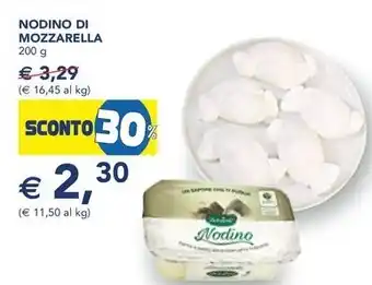 Esselunga NODINO DI MOZZARELLA 200 g offerta