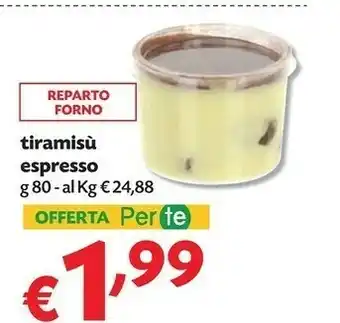 Pam Tiramisù espresso offerta