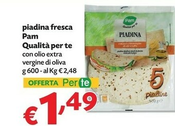 Pam Piadine offerta