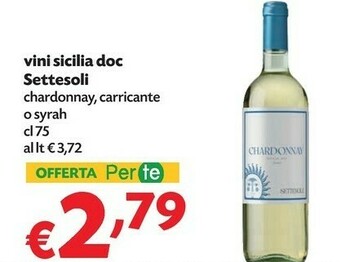 Pam Syrah sicilia doc 750 g(ml) offerta