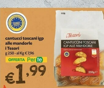 Pam Cantucci toscani igp alle mandorle offerta