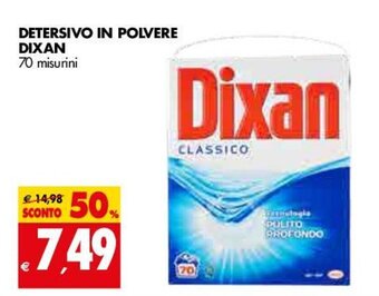 Tigros Dixan Detersivo in Polvere offerta