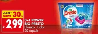 Bio Presto 3+1 Power20 capsule