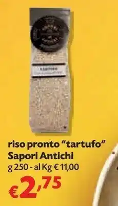 Riso pronto tartufo