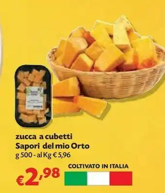Pam Sapori del mio orto zucca a cubetti offerta