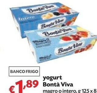Bontà viva - yogurt intero