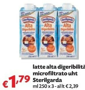 Pam Latte alta digeribilita microfiltrato uht offerta