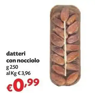 Datteri con nocciolo