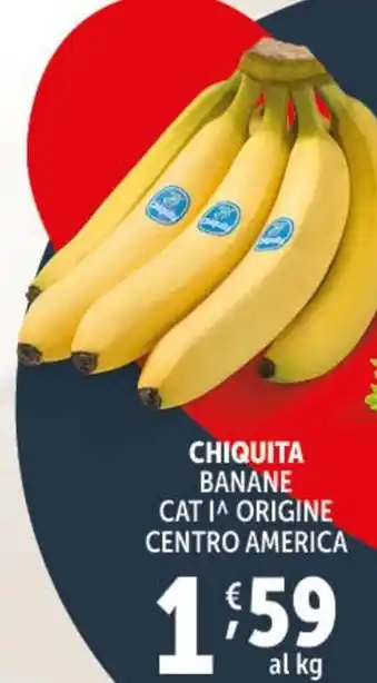 Deco Supermercati CHIQUITA BANANE offerta