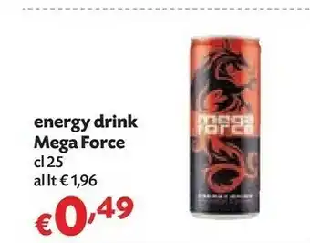 Pam Mega force - energy drink with taurine & caffeine 250 g(ml) offerta