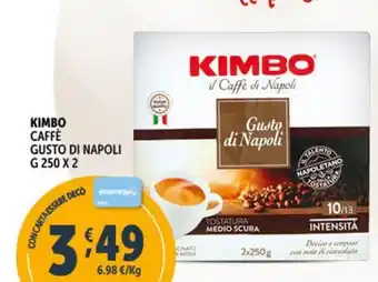 Deco Supermercati LAVAZZA CAFFÈ CREMA E GUSTO CLASSICO G 250 X 2 offerta