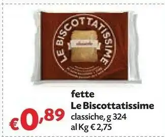 Pam Fette le biscottatissime classiche offerta