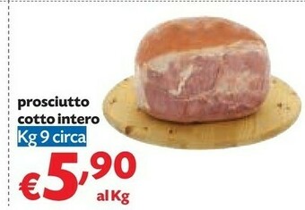 Pam Prosciutto cotto intero offerta