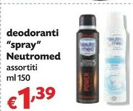 Pam Deodoranti spray offerta