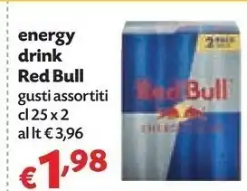 Pam Red bull - red bull energy drink offerta