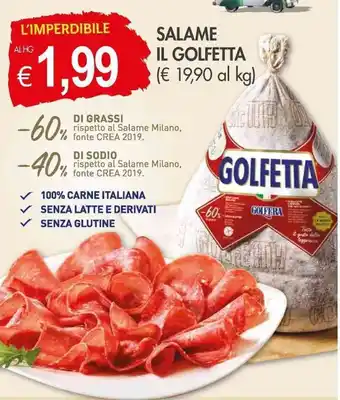 PrestoFresco SALAME IL GOLFETTA offerta