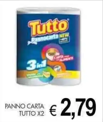 PrestoFresco PANNO CARTA TUTTO X2 offerta