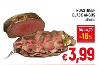 A&O ROASTBEEF BLACK ANGUS offerta