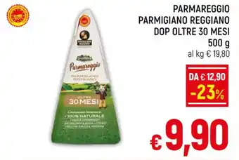 A&O PARMAREGGIO PARMIGIANO REGGIANO DOP OLTRE 30 MESI 500 g offerta