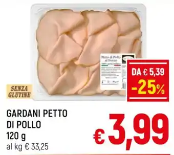 A&O GARDANI PETTO DI POLLO 120 g offerta