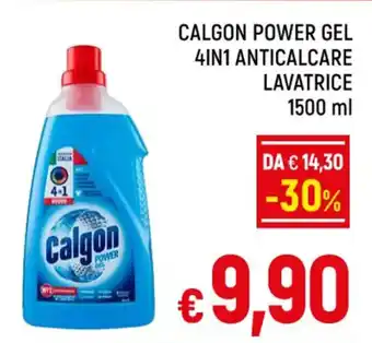 A&O CALGON POWER GEL 4IN1 ANTICALCARE LAVATRICE 1500 ml offerta