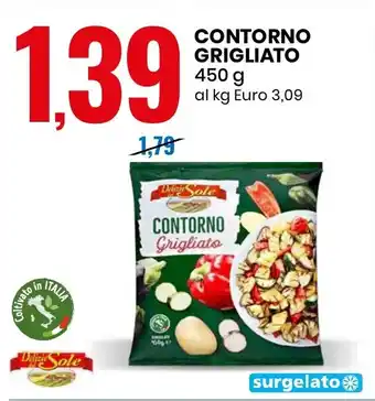 Eurospin CONTORNO GRIGLIATO 450 g offerta