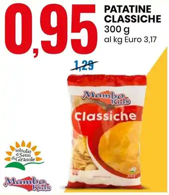 Eurospin PATATINE CLASSICHE 300 g offerta