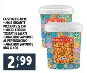 Deco Supermercati LA STUZZICANTE MAIS GIGANTE PICCANTE G 350 offerta