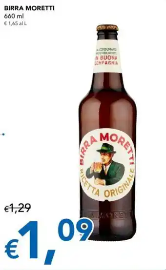 Migross Supermercati e Market BIRRA MORETTI 660 ml offerta