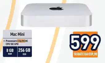 Unieuro Mac Mini offerta