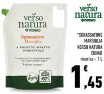 Conad *SGRASSATORE MARSIGLIA VERSO NATURA CONAD ricarica - 1 L offerta