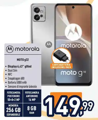 Unieuro motorola MOTO 932 offerta