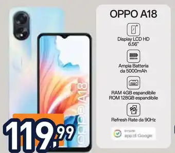 Unieuro OPPO A18 offerta