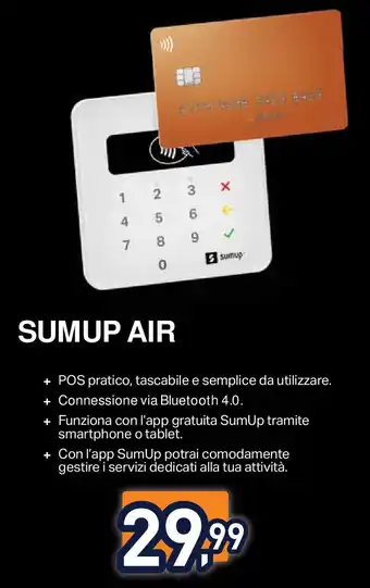 Unieuro SUMUP AIR offerta