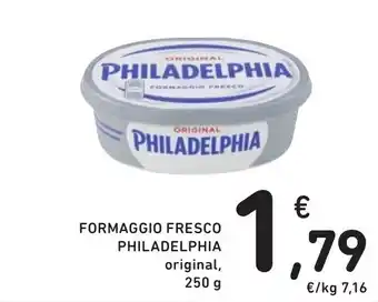 Spazio Conad FORMAGGIO FRESCO PHILADELPHIA original, 250 g offerta