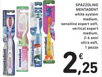 Spazio Conad SPAZZOLINO MENTADENT offerta