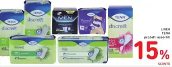 Spazio Conad LINEA TENA prodotti assortiti offerta