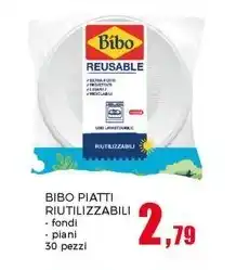 BIBO PIATTI RIUTILIZZABILI