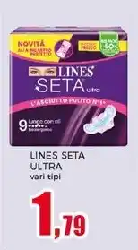 Happy Casa LINES SETA ULTRA vari tipi offerta